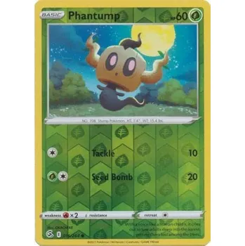 Sběratelská karetní hra Pokémon karta Phantump 016/264 Reverse Holo - Fusion Strike