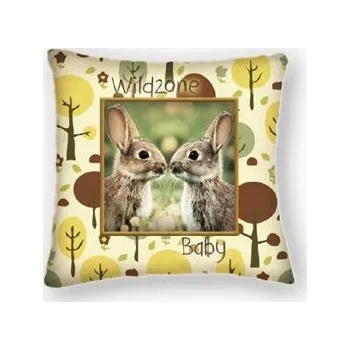 Pelíšek pro psa MZ - potřeby pro lovecké psy Polštářek pro děti 25x25cm s motivem zajíčků