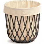 PROSPERPLAST Univerzální koš s látkovým vkladem - UNIQUBO Objem: 55 l, Barva: antracit