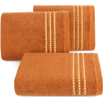 FROTÉ RUČNÍK FIORE09 70X140 CM CIHLOVÁ