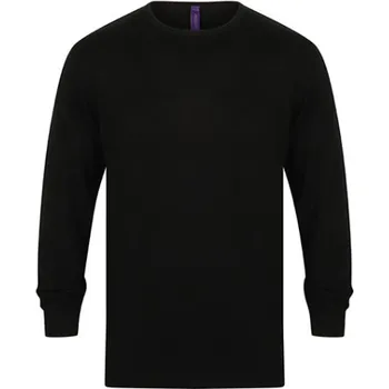 Pánský svetr Henbury Pánský lehký svetr H725 Black S
