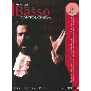 Zahraniční hudba CANTOLOPERA: ARIE PER BASSO VOL. 2 CHANT +CD