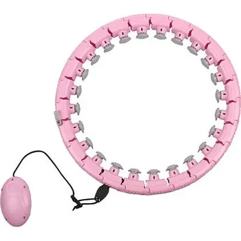 Hula Hoop Massage gymnastická obruč růžová, varianta 42439