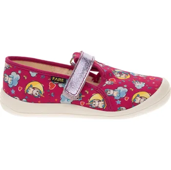 Chlapecké bačkory Fare Fare na suchý zip růžové 4110451 4110451 Velikost 28