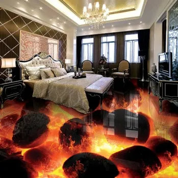 Fototapeta Solution Media 3D tapeta na podlahu - Lávové kameny MU1153