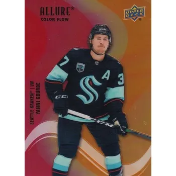 Karetní hra insert karta YANNI GOURDE 22-23 Allure Red-Orange číslo SF-60