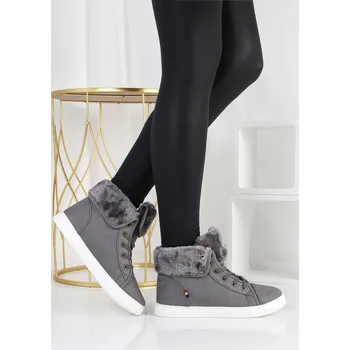 Dámská zimní obuv Cathay moda Zateplené tenisky 3232-4D.G Velikost: 36