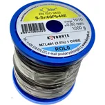 Olovnatá pájka Kovohutě Příbram 0.8mm 1kg (Sn60Pb40)