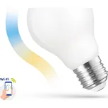 LED žárovka GLS E-27 230V 5W COG A60 CCT+DIM Wi-Fi MILKY SMART, SPECTRUM WOJ14419