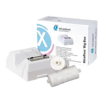 Dentální hygiena Hager & Werken Mirafloss Varianta: Big Mint voskovaná, 200 m