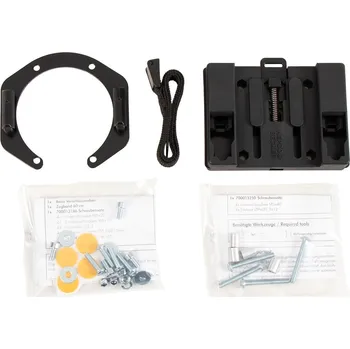 Zavazadlo na motocykl Podkova na nádrž Hepco Becker BASIC včetně uzavírací jednotky tankvaku pro KTM 1290 Super Adventure S/R (2021-)