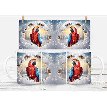 Keramický hrneček - ara