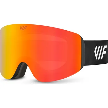 Lyžování VIF SKI & SNB Black x Fire Red