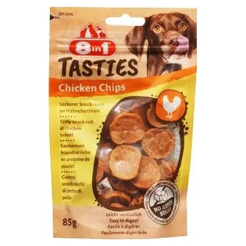 Pamlsek pro psa Pochoutka 8in1 Tasties Chicken Chips 85g