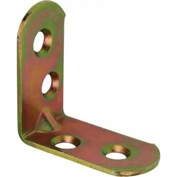 Tesařské kování úhelník úzký 40*40*20*2mm, KW 2/KW 4