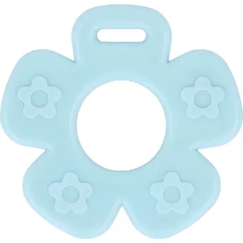 Plastové kousátko-kytička k výrobě hraček modrá (Plastové kousátko-kytička k výrobě hraček modrá)