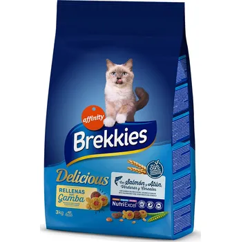 Krmivo pro kočku 3kg Brekkies Feline Delicious s rybou