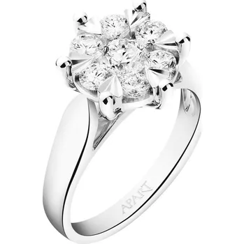 Prsten Prsten z bílého zlata s brilianty - 1,01 ct - ryzost 585 - 110.169