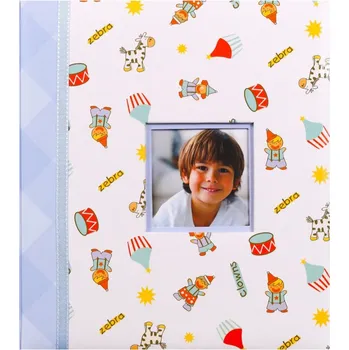 Fotoalbum Dětské fotoalbum na růžky HAPPY KIDS modré kph