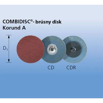 Brusný kotouč Pferd 42770208 | Rychloupínací disk CDR 20 A 80 COMBIDISC