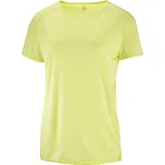 SALOMON Dámské tričko Outline Summer XS ŽLUTÁ