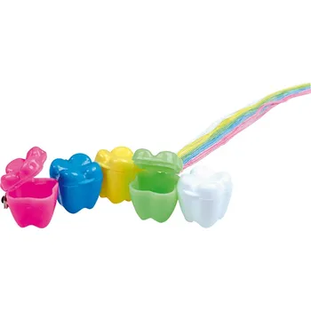 Wellsamed krabička ve tvaru zoubku s řemínkem, 5ks