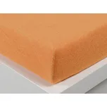 XPOSE® Froté prostěradlo Exclusive - oranžové 180x200 cm, Froté + Prodloužená možnost vrácení zboží do 50 dnů