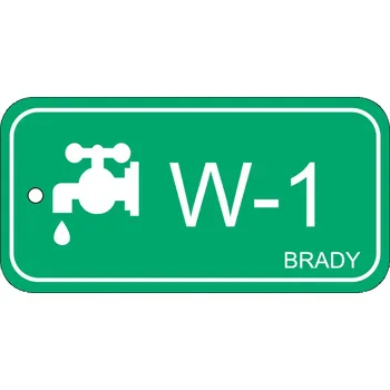 Energy tag-W-1-75x38mm-PP/25
