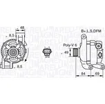 Generátor MAGNETI MARELLI 063377417010