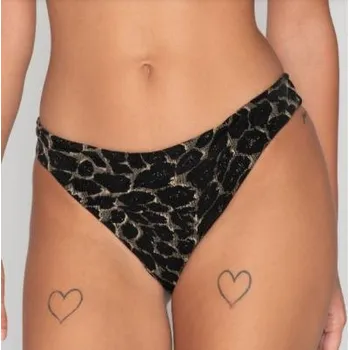 Dámské plavky Dámské plavkové kalhotky LUNA 93677 HUNTER černá L