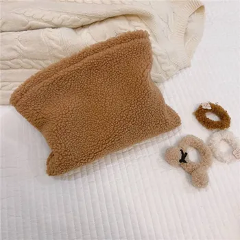 Kosmetická taška Vlněná kosmetická taštička - hnědý