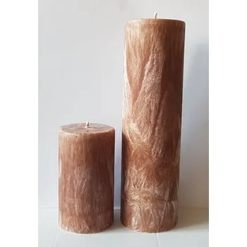 Svíčka Oltářní čokoládová svíčka, Druh f) válec - průměr 6,7, výška 16 cm