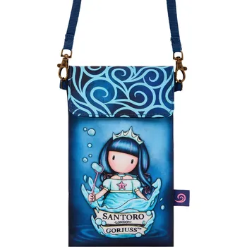 Peněženka Taštička přes rameno - "Walking On Water" od firmy SANTORO Gorjuss (Gorjuss Elements Pocket Bag - "Walking On Water")