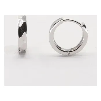 Náušnice Stříbrné náušnice kroužky