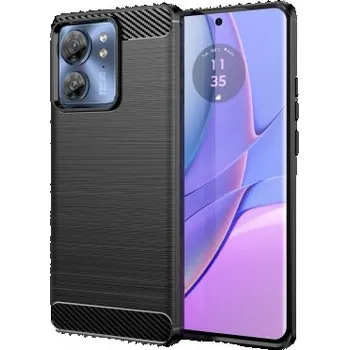 Pouzdro na mobilní telefon Pouzdro BACK WG Carbon pro Motorola Edge 40 Neo 5G Black