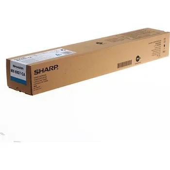 Originální toner Sharp MX-61GTCA, azurový