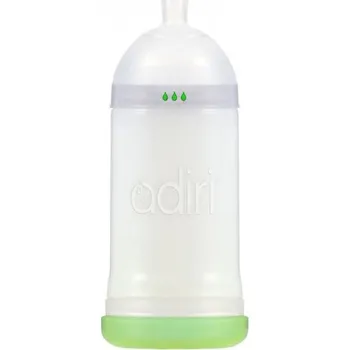 ADIRI Kojenecká láhev NxGen Nurser, Střední průtok, 6-9 měsíců, bílá