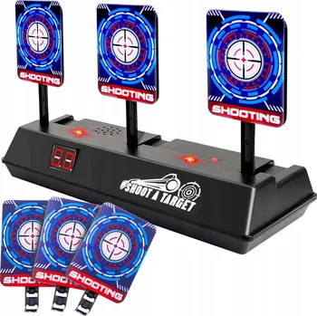 Příslušenství pro sportovní střelbu Deminas | Originální střelnice - 3 elektronické nerf terče