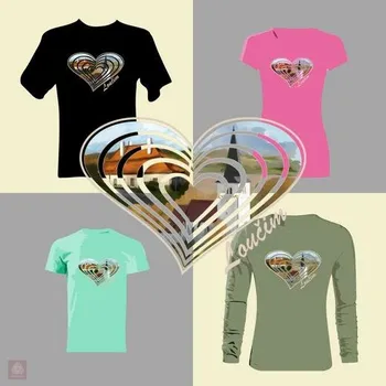 tričko LOUČIM · Srdce · O·POHÁDKOVÉ - 1 ks| Dětské 146 cm (10 let)