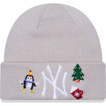 Kšiltovka NEW ERA MLB Kids inf festive cuff knit NEYYAN Dětský kulich US INFANT 60424708