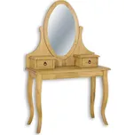 NZL-TS706 Toaletní stolek masiv Rustikal - 100/160/45 (š/v/h)