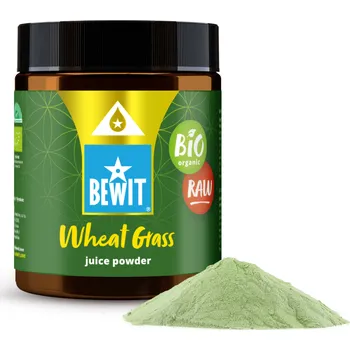 Přírodní produkt BEWIT Mladá pšenice - prášek ze šťávy, BIO RAW - 140 g
