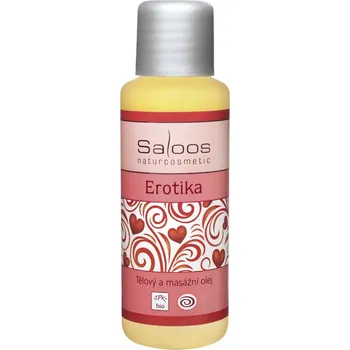 Masážní přípravek Saloos Erotika tělový a masážní olej 50 ml