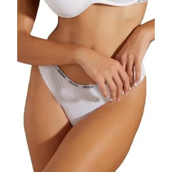 Kalhotky Dámské brazilky Guess O3YE00 bílé bílá M