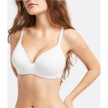 Podprsenka Dámská bezkosticová podprsenka Gisela 0378 bambus bílá 70C
