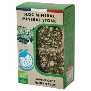 Krmivo pro hlodavce Minerální kámen EDEN hlodavci kopřiva 2x100g Zolux