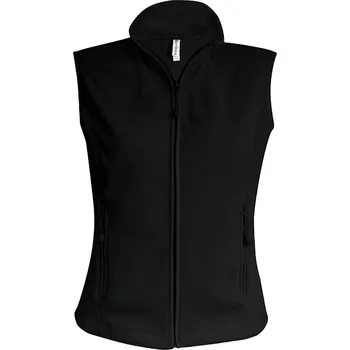 Dámská mikina Kariban dámská Fleecová vesta Melodie černá 4XL