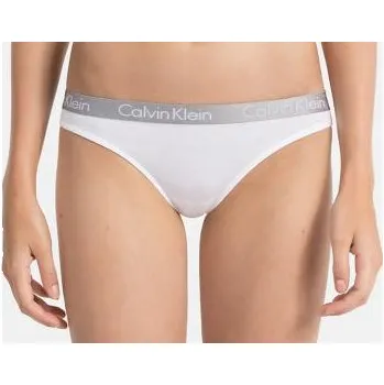 Kalhotky Dámské kalhotky Calvin Klein QD3589E bílá XS