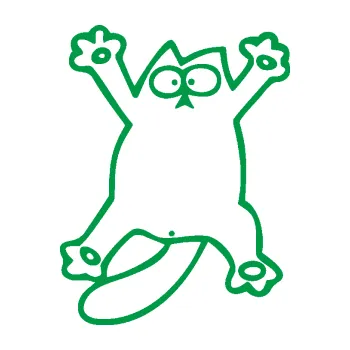 Samolepící dekorace Kočka 041 levá rozpláclá na skle (12 - zelená) SAMOLEPKA NA AUTO, NÁLEPKA, FÓLIE, POLEP, TUNING, VLASTNÍ TEXT, TISK, AUTOSAMOLEPKY.cz, POLEPY, OBRÁZEK, LOGO, 3D STICKERS