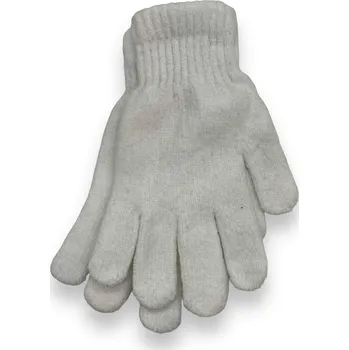 Rukavice Glove Dámské bílé zimní rukavice Barva: Bílá
